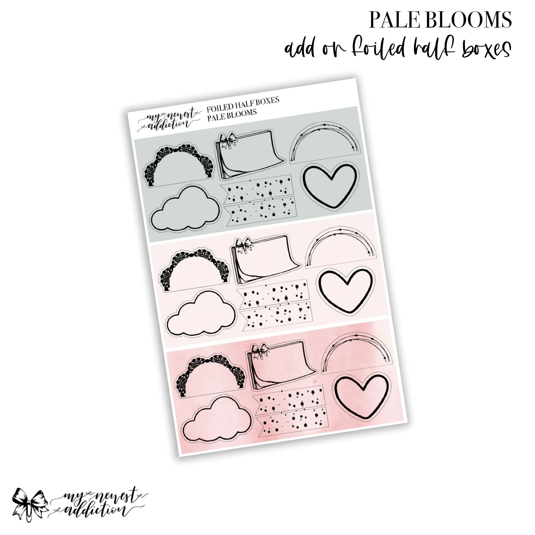 Pale Blooms Collection
