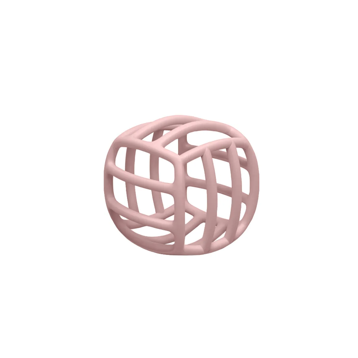 *Silicone Teether Volleyball, Hawaiian Rose