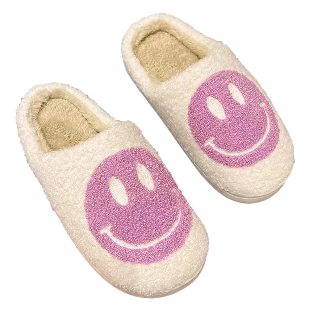Smiley Face Slippers
