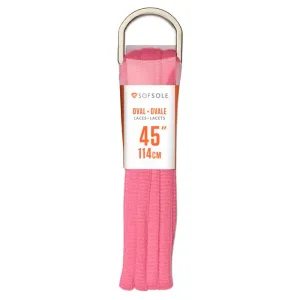 Sof Sole Pink Oval Laces-45''