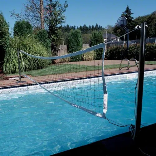S.R. Smith Salt Pool Swim N' Spike Volleyball Game Set - 20' Net