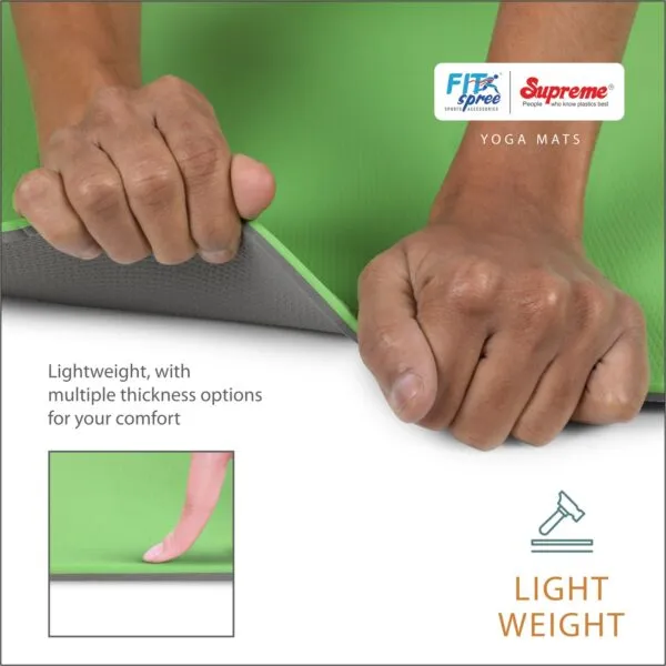 TWIN COLOUR YOGA MAT - 7MM
