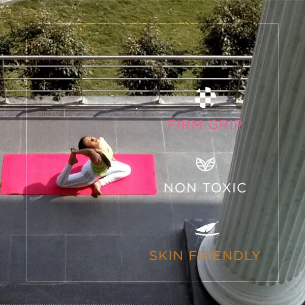 TWIN COLOUR YOGA MAT - 7MM
