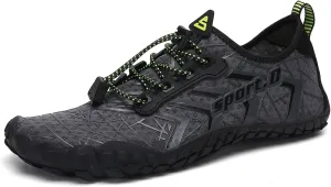 UBFEN Water Shoes Aqua Swim Shoes Mens Womens Beach Sports Quick Dry Barefoot for Boating Fishing Diving Surfing