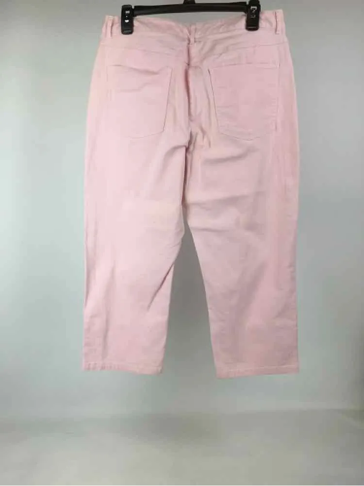 Villager Women Size 10 Pink Capris