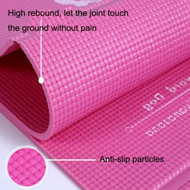 YM15C Portable Travel Thick Fold Yoga Pad Student Nnap Mat, Thickness: 2mm (Gray)