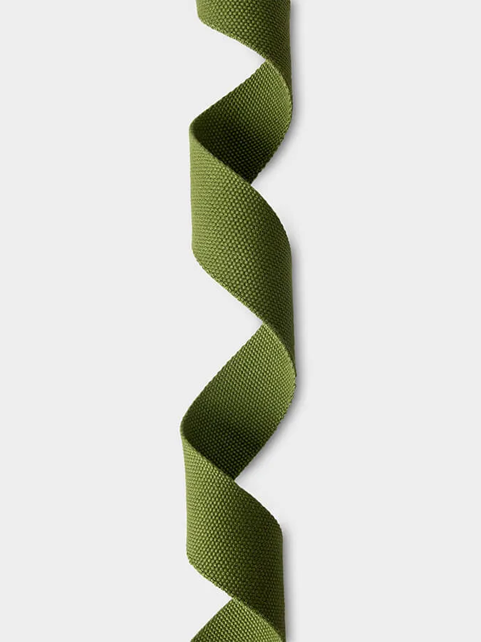 Yoga Studio GOTS Organic Cotton D-Ring 2.5m Yoga Belt Strap